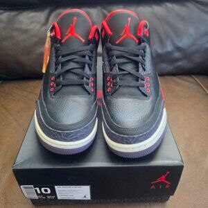 Jordan 3 Retro Crimson Men's Size 10